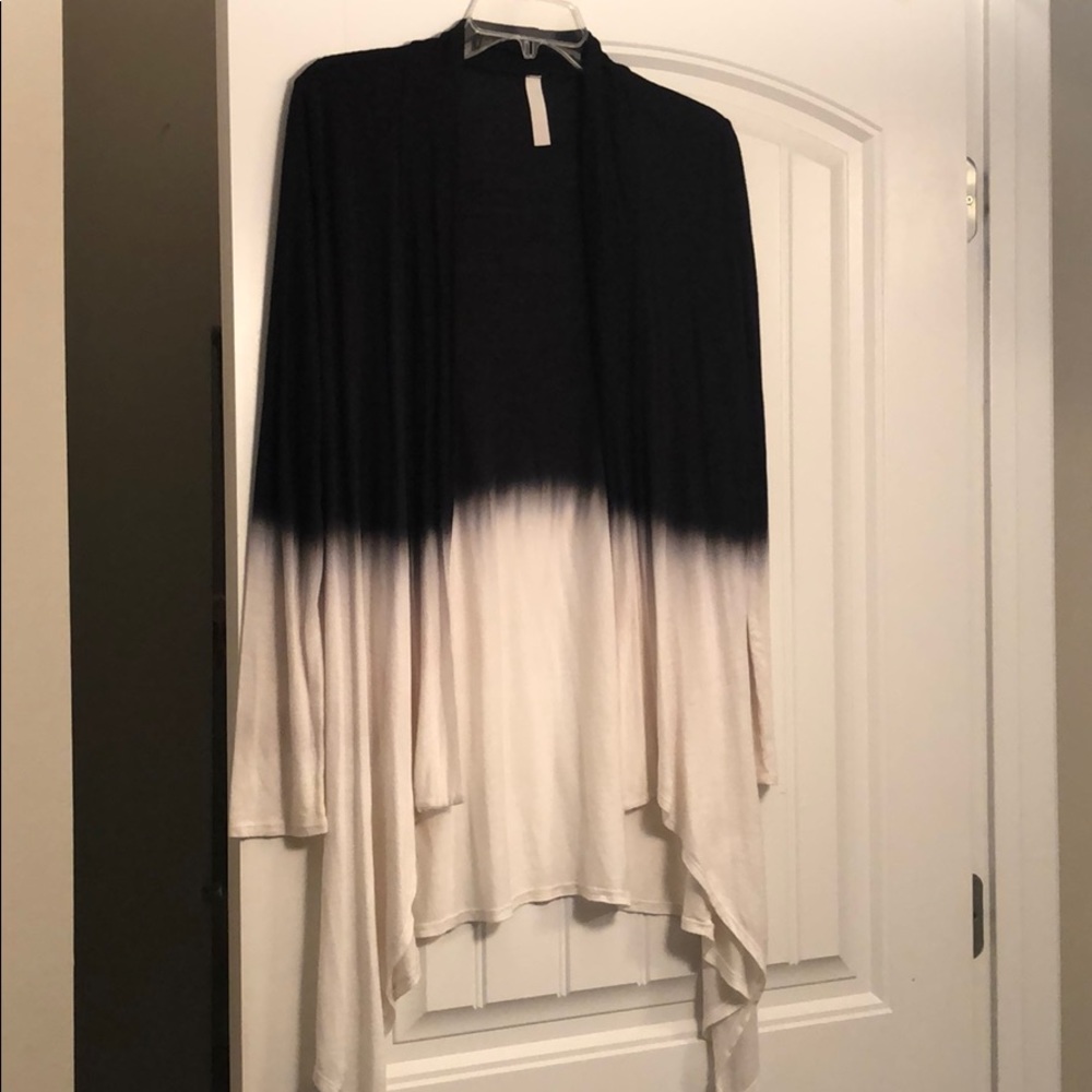 Float open cardigan/kimono